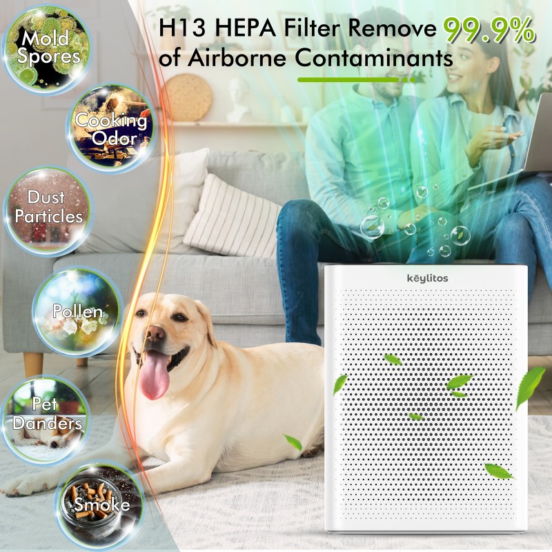 Hepa filter store odor removal